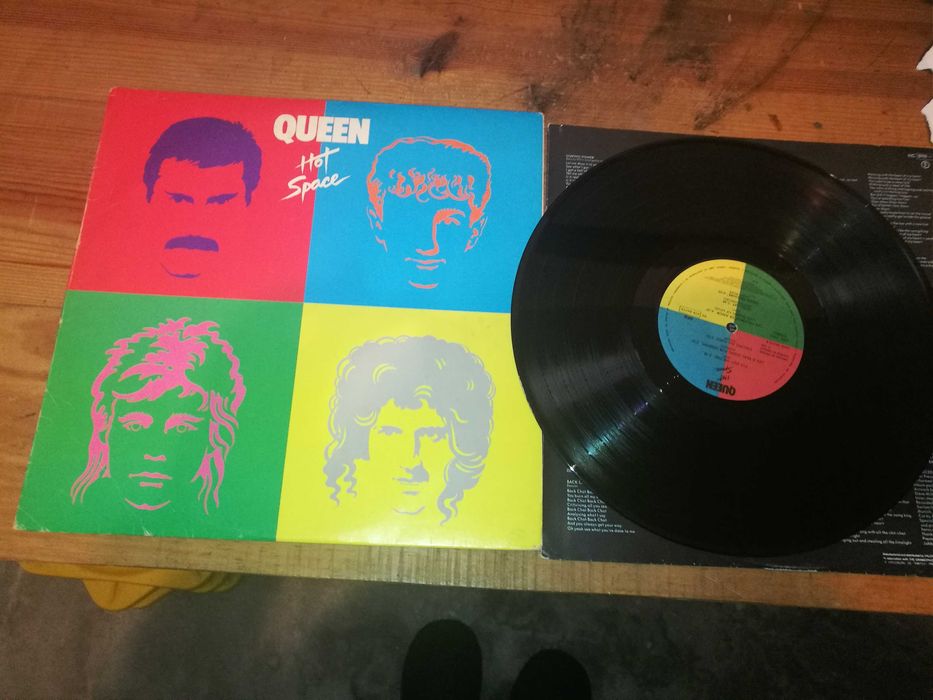 QUEEN - Hot Space - Edição PORT - 1982 LP