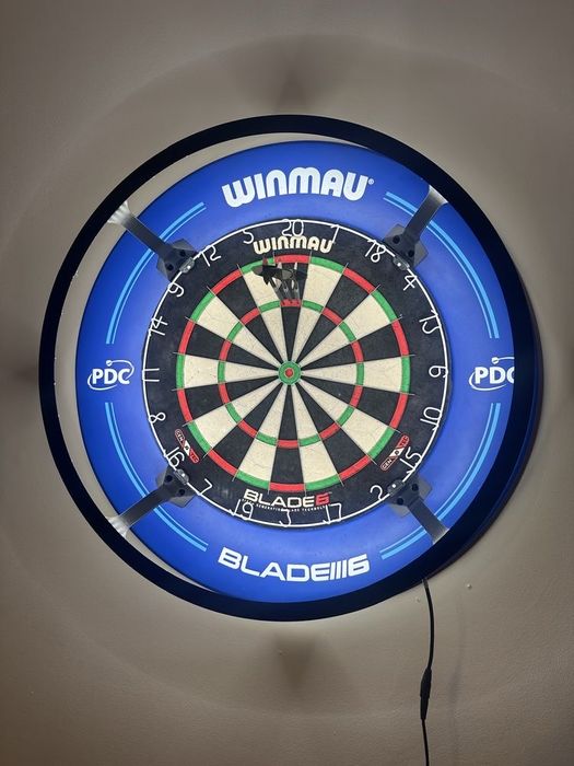 Oswietlenie tarczy DART lotki winamu + GRATIS