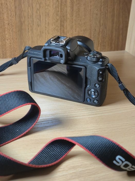 Камера Canon M50 mk II + kit 15-45 IS STM black + комплект + подарунок