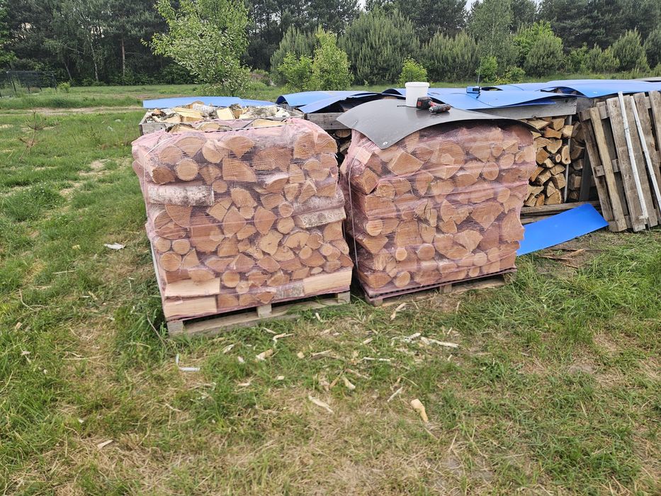 Drewno kominkowe Dębina, brzoza, olcha, sezonowane, transport!