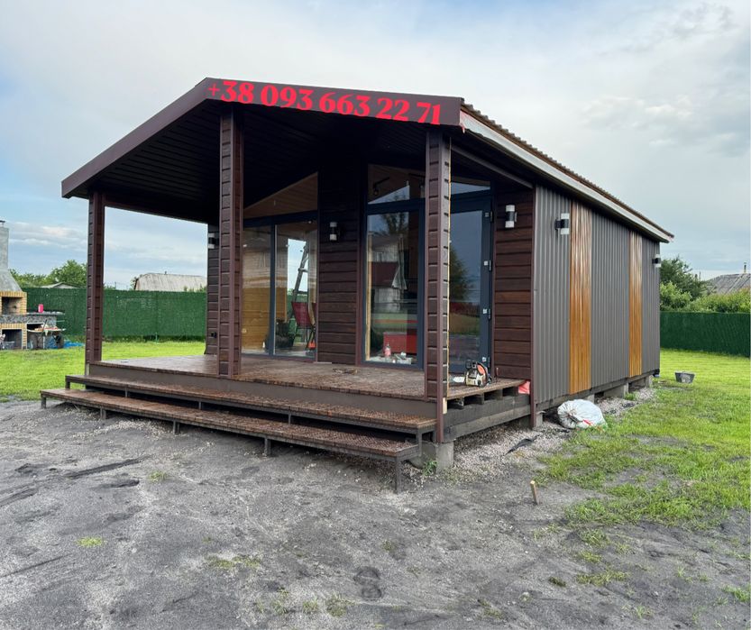 ТОП ПРОПОЗИЦІЯ!!!Дачний дім/Модульний будинок/Дача/Баня/Офіс/Контейнер