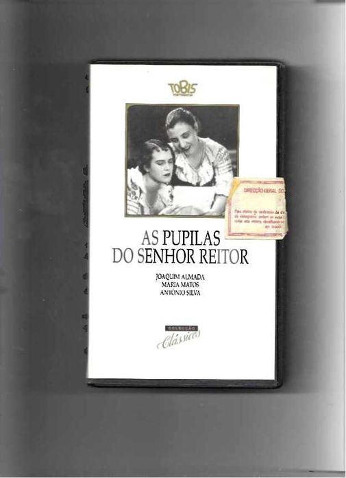 cassete VHS - As pupilas do Senhor reitor
