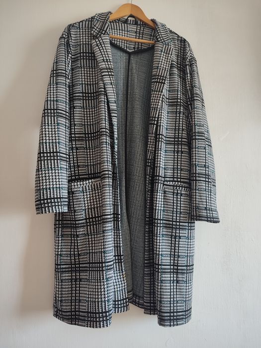 Кардиган оверсайз гусяча лапка