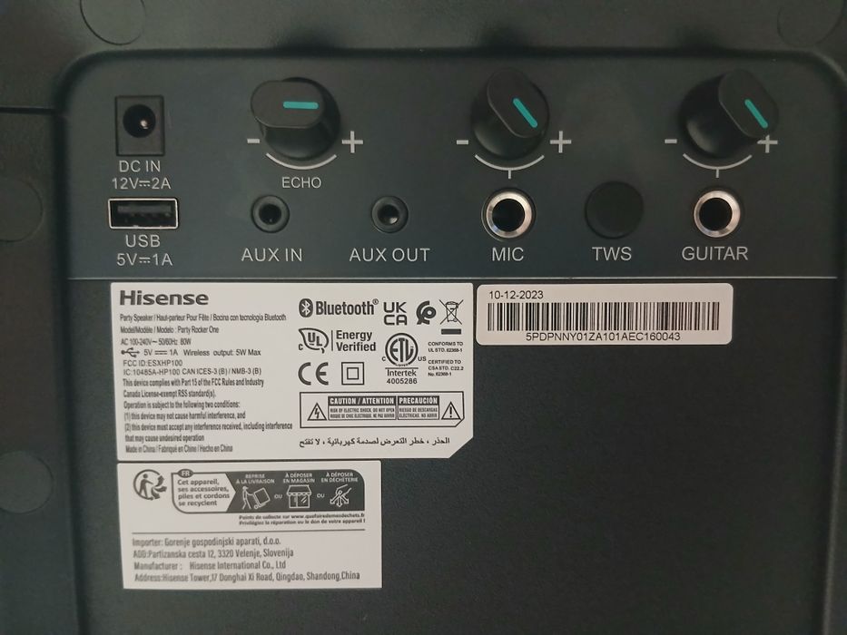 Głośnik Hisense Party Rocker One