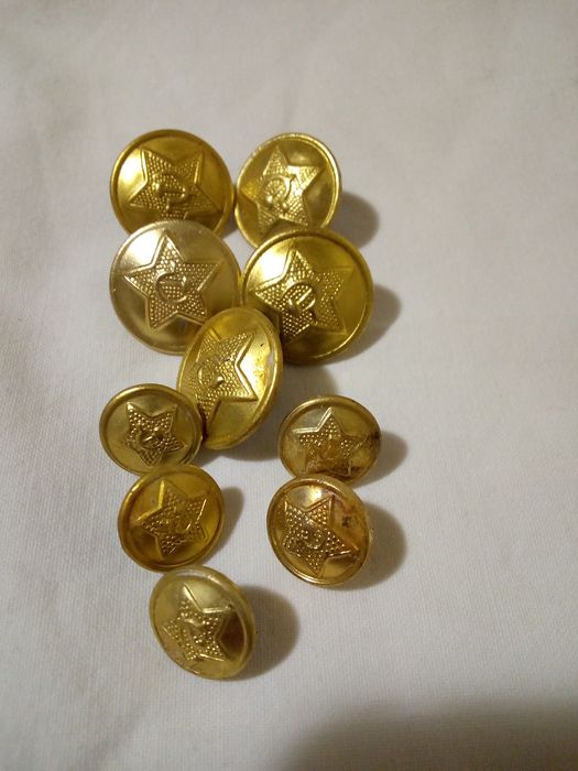 Пуговицы времен СССР