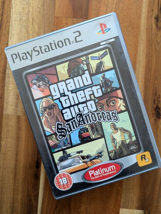 Grand Theft Auto San Andreas GTA PS2 Angielska Wersja PlayStation 2