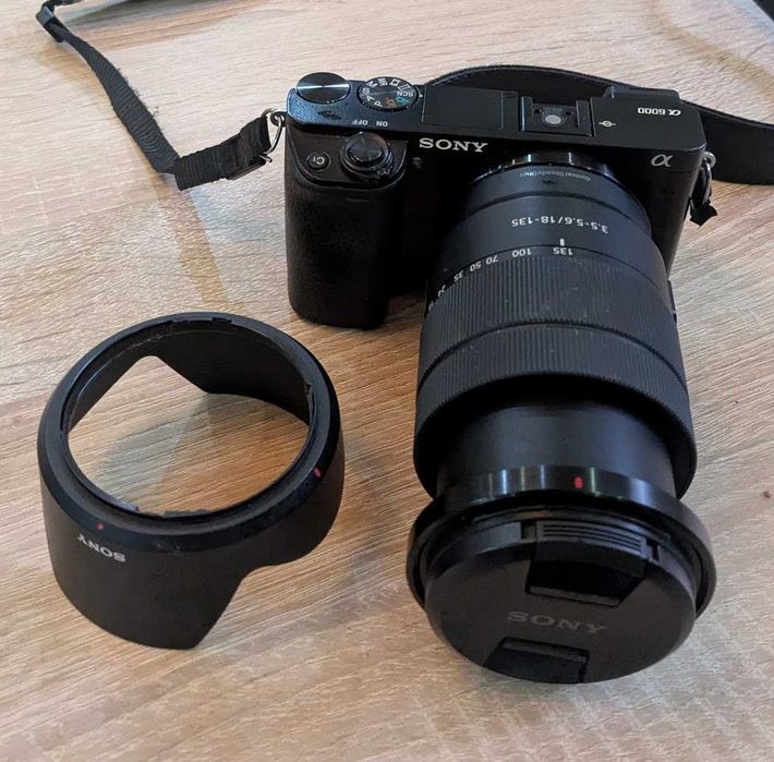 Sony A6000 + 18-135mm lens