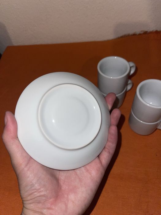 White Coffee Cup Set + Free Gift64585466636289123