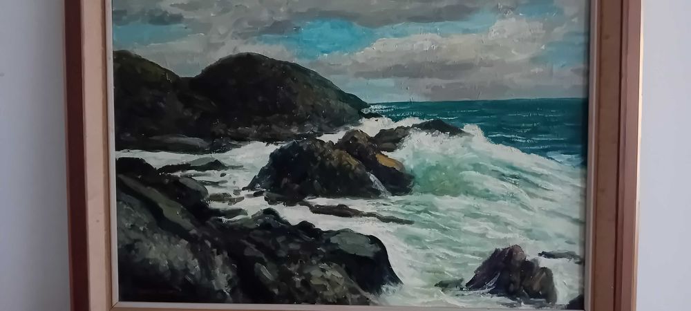 Quadro Original Pintura Tela Assinada