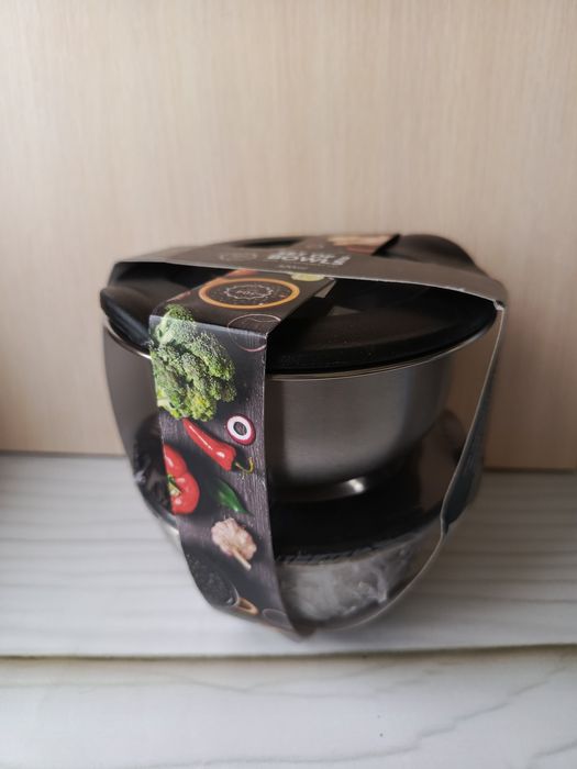 Контейнери металеві набір миска нержавійка