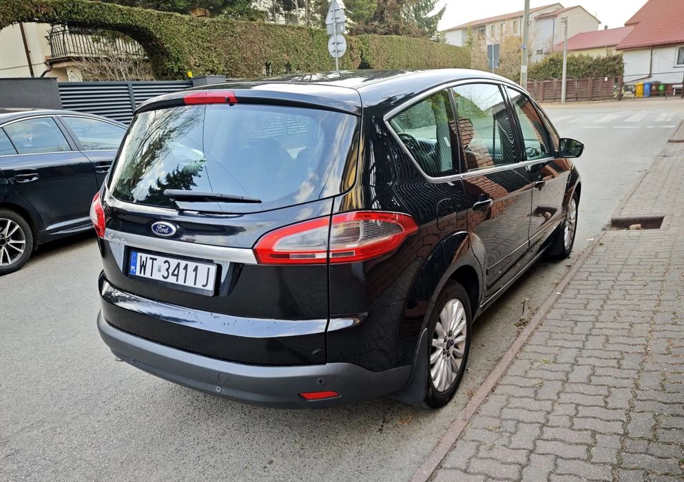 Ford S-Max 163KM, Manual, Skóra, Szklany dach, 7 osób, Webasto, Bezwypadkowy