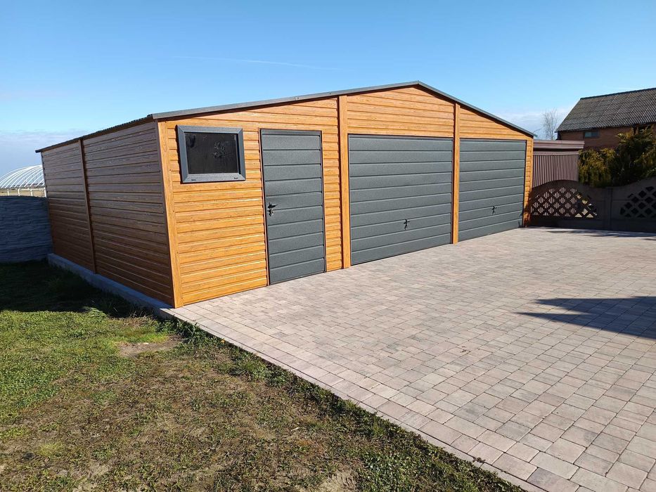 Garaż blaszany garaż blaszak garaże blaszane 9x6 7x7 7x5  premium 6x6