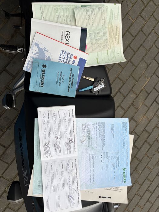 Suzuki GSX 1250 FA z 2010r ABS import Niemcy GSX1250FA