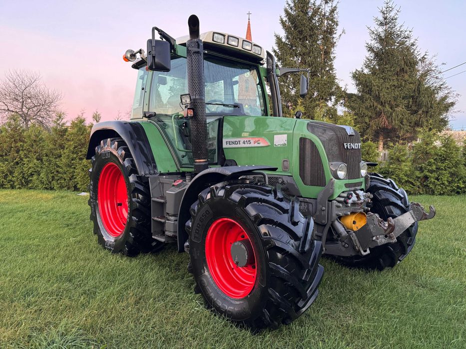 Ciągnik FENDT Vario 415 TMS 50 km/h przedni TUZ WOM 110l/min load sensing (LS) amortyzacja osi pneumatyka (nie 412, 413, 414, 514, 516) bardzo ładny