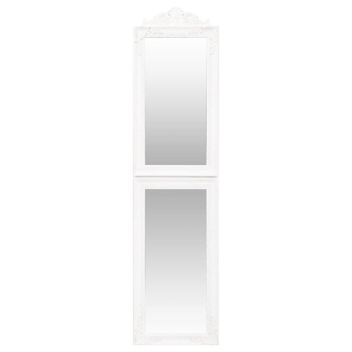 Vidaxl Lustro Wolnostojące, Białe, 50X200 Cm