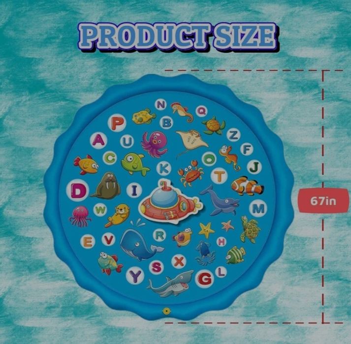 Tapete de água/ splash pad