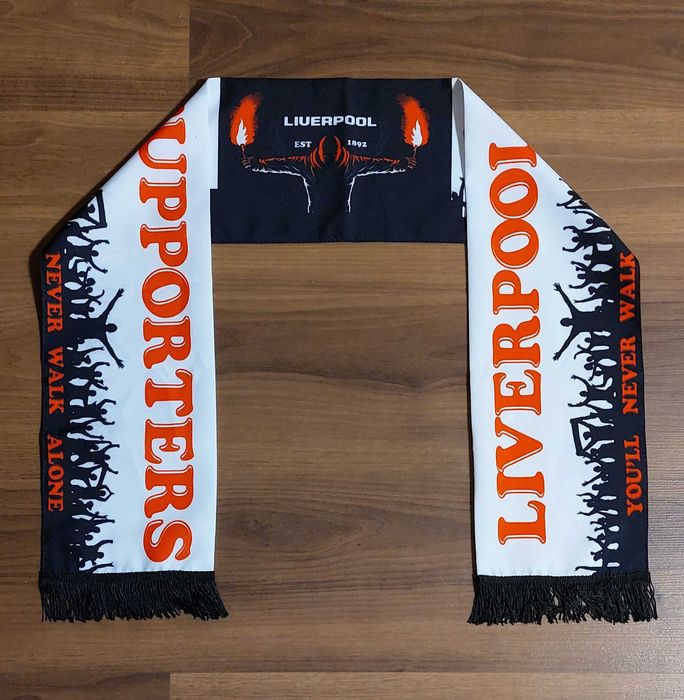 Шарф футбольний ультрас Ліверпуль для фанатів Liverpool supporters
