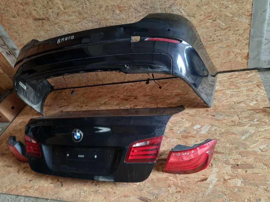Бампер задний BMW F10, крышка багажника Bmw F10 комплект