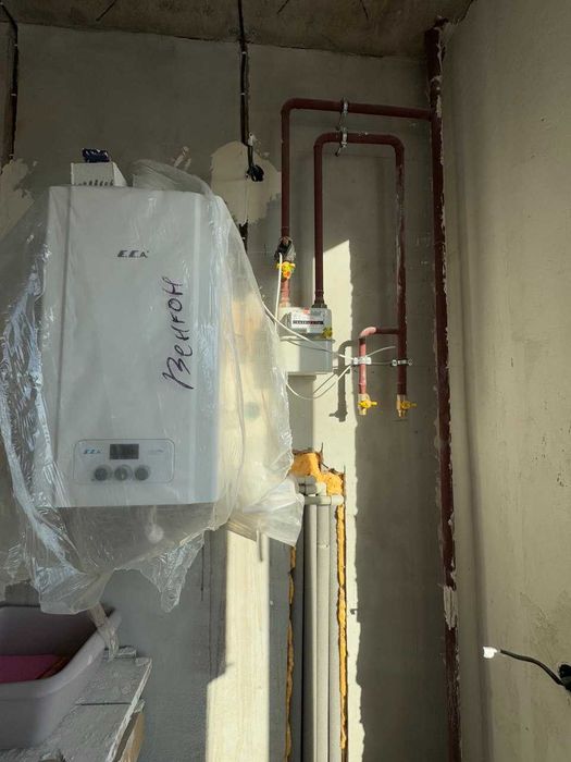 Продаж 1-кім.КВАРТИРИ 36,5 кв.м під чистову зМАТЕРІАЛАМИ-ГАЗ опаленням