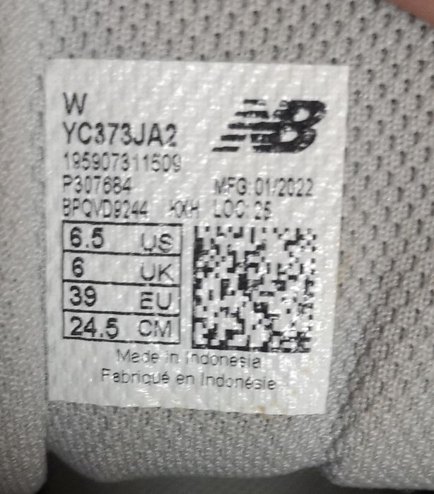 Ténis New Balance 39 unissexo