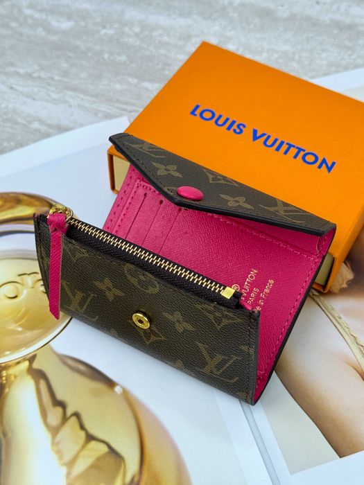 Кошелек женский Louis Vuitton маленький Луи Виттон конверт мини