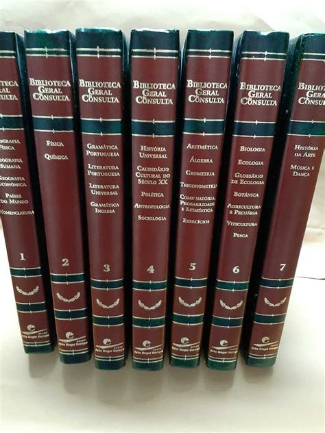 Coleção Biblioteca Geral de Consulta - 7 Volumes (Alfa Hogar Europa)