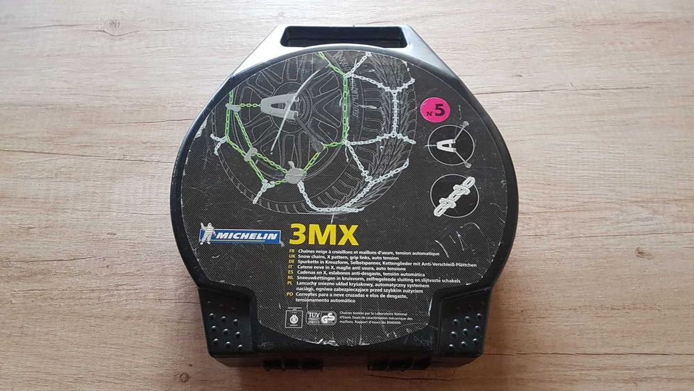 Łańcuchy śniegowe na koła Michelin 3MX