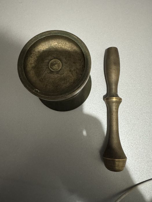 Ступка и пестик латунная
