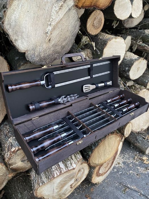 Набір шампурів Другу Чоловіку  Військовому