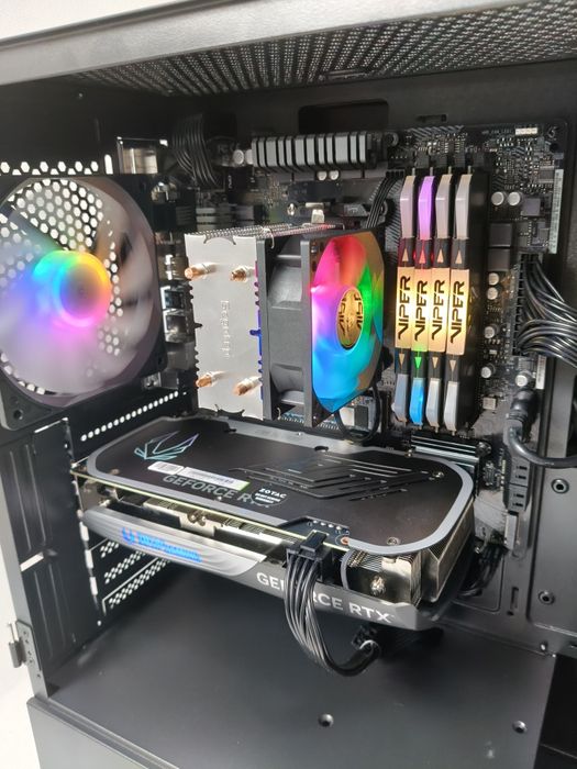 Komputer Gamingowy Ryzen 7 5700, RTX 4060 Ti, 32 GB,SSD,Win 11 Pro
