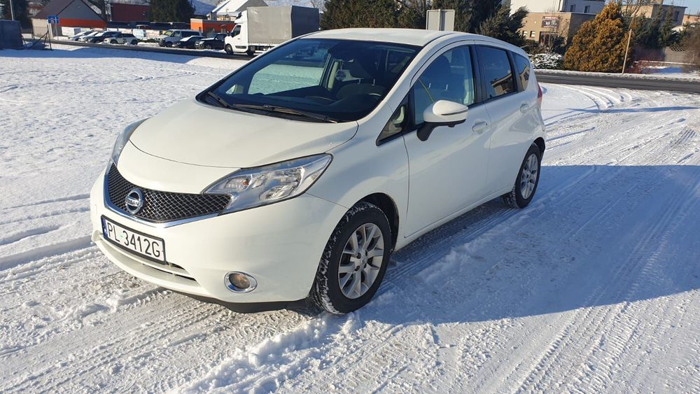 Nissan Note Serwis,Bezwypadek,Kamera 360,Nawigacja,Nowe opony