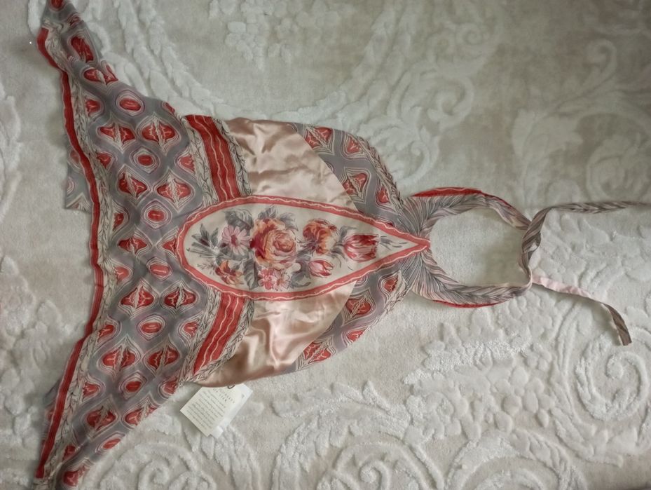 Christian Dior майка  винтаж из натурального шелка