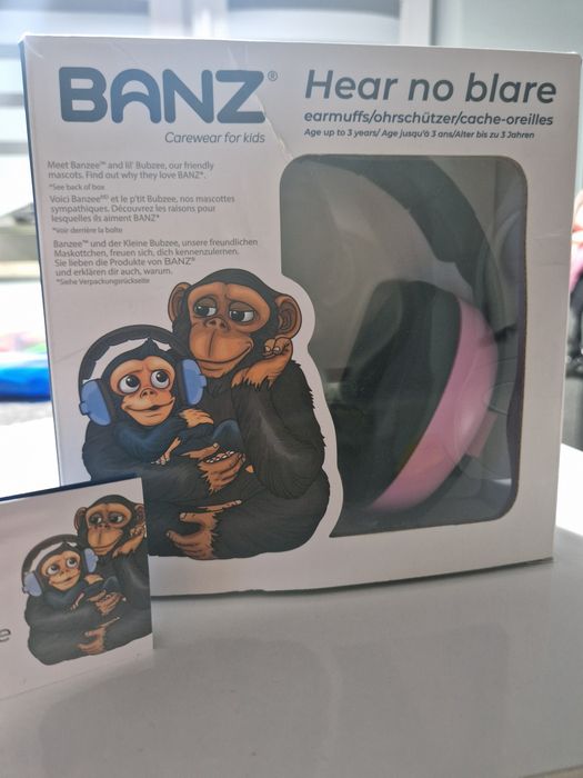Słuchawki wygłuszające  Banz jak nowe!