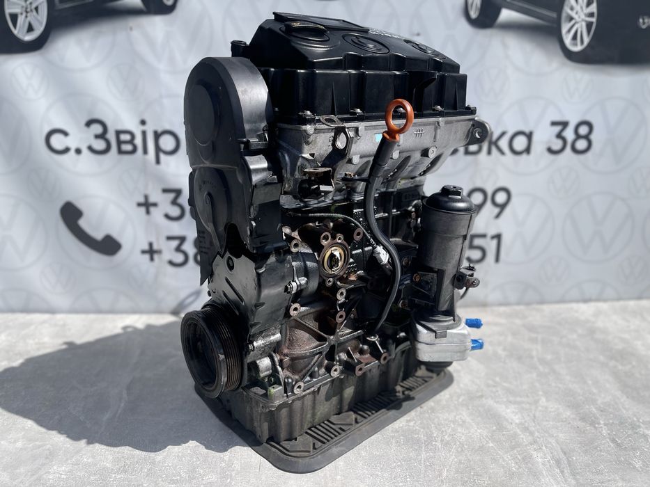 Мотор 1.9 tdi BLS Skoda Touran Passat двигун 1.9 тді БЛС Гольф Шкода а5 Caddy двигатель