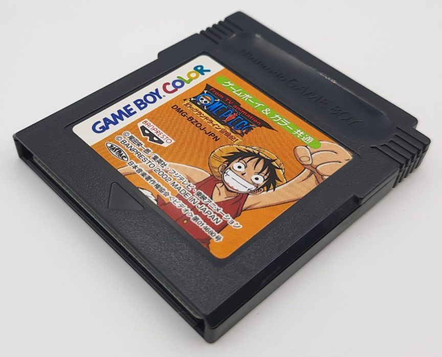 Stara gra kolekcjonerska na konsole Game boy One Piece