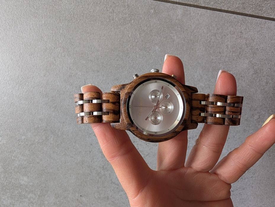 Drewniany zegarek