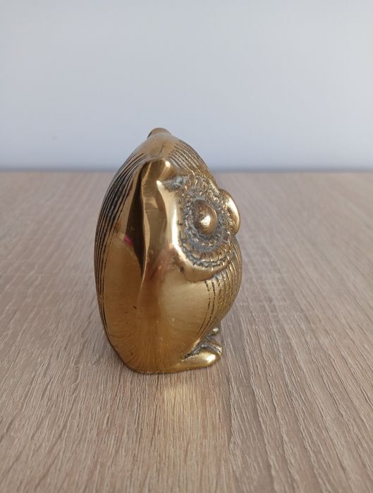 Sowa mosiężna, sowa z mosiądzu (nr 261)