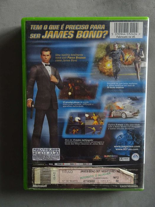 Jogo XBOX - X-Box - 007 Night Fire