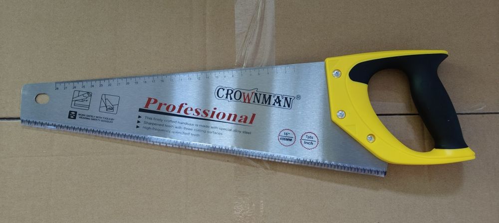 Piła Płatnica 470mm Piłka Ręczna do Drewna Drzewa z Miarką