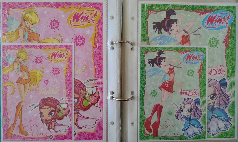 Segregator z karteczkami Witch i Winx