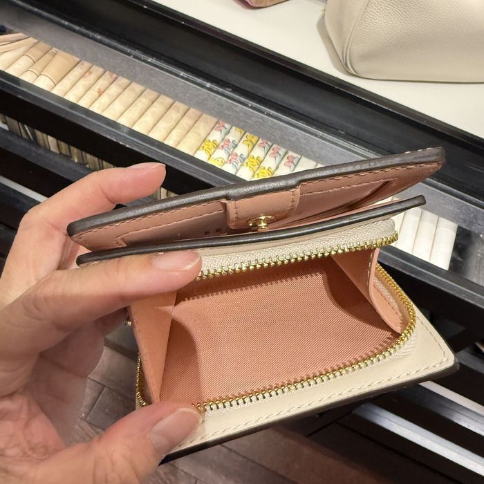 COACH Snap Wallet жіночий оригінальний гаманець коач женский кошелек