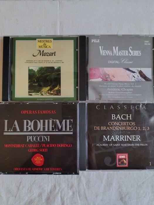 4 CD'S, Música Clássica