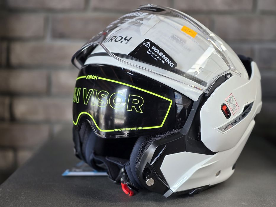 Kask motocyklowy z podnoszoną szczęką do tyłu Arioh Mathisse II L