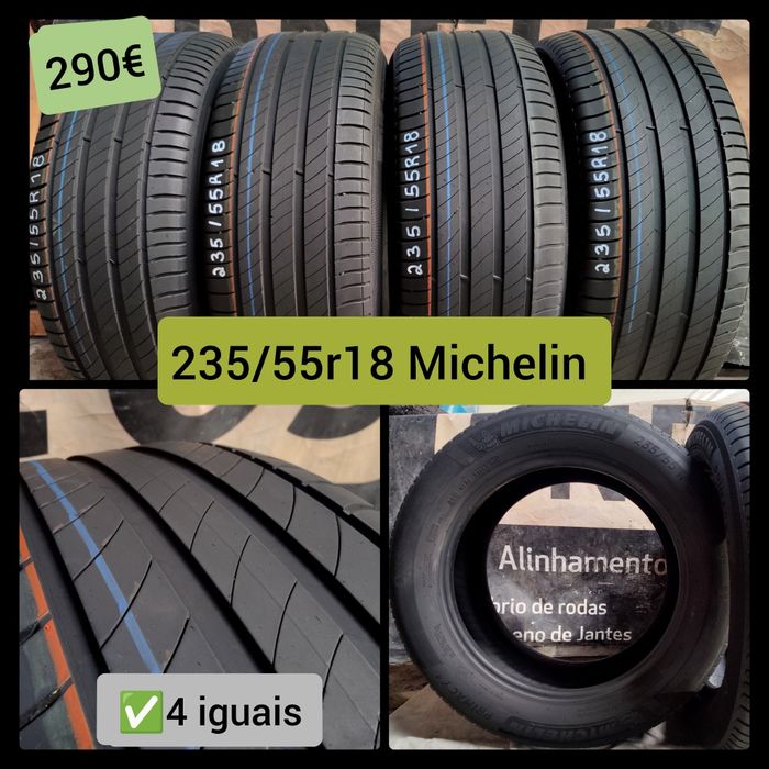 Pneus usados 235/55r18 Michelin