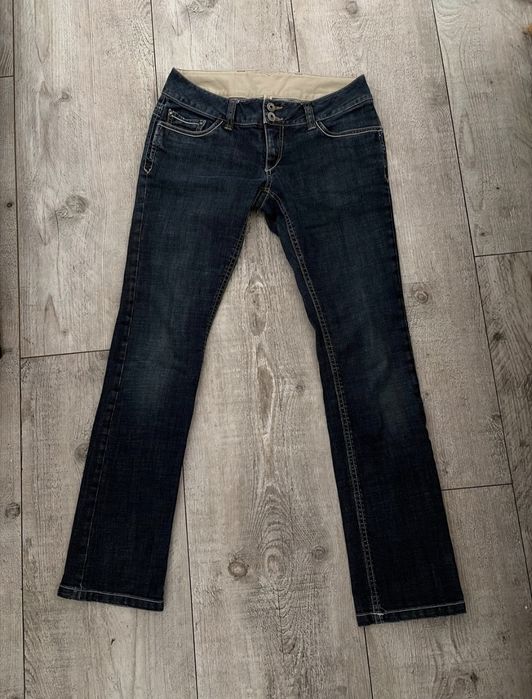 Jeansy z niskim stanem low rise