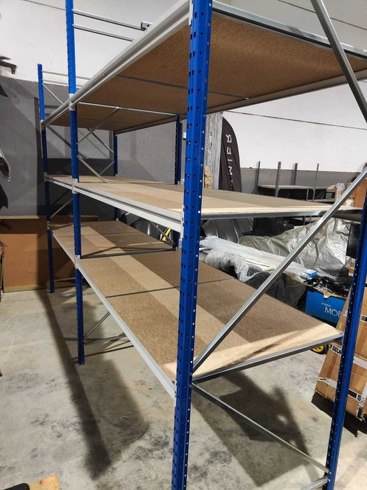 Estantes metalicas - armazém, oficina, arrumos