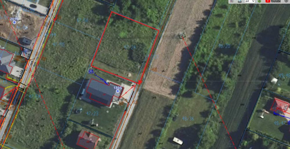 Działka budowlana Kalinowice - Widok 2