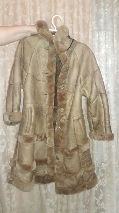 Дубленка на девочку