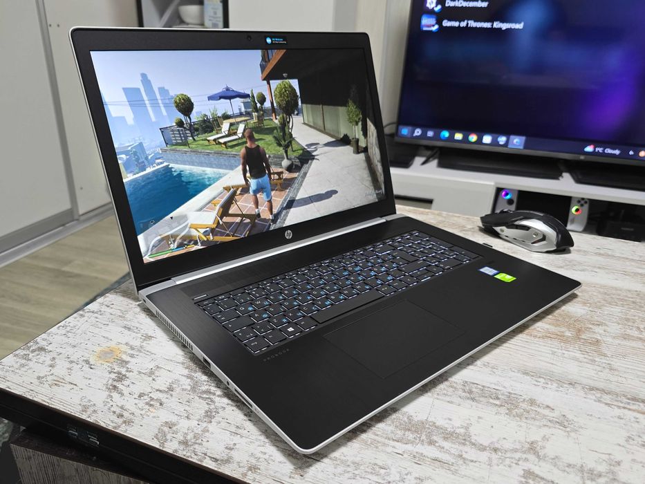 17.3" IPS Игровой HP (Core i7 8550/Nvidia MX/12GB DDR4/SSD 128G+1000GB