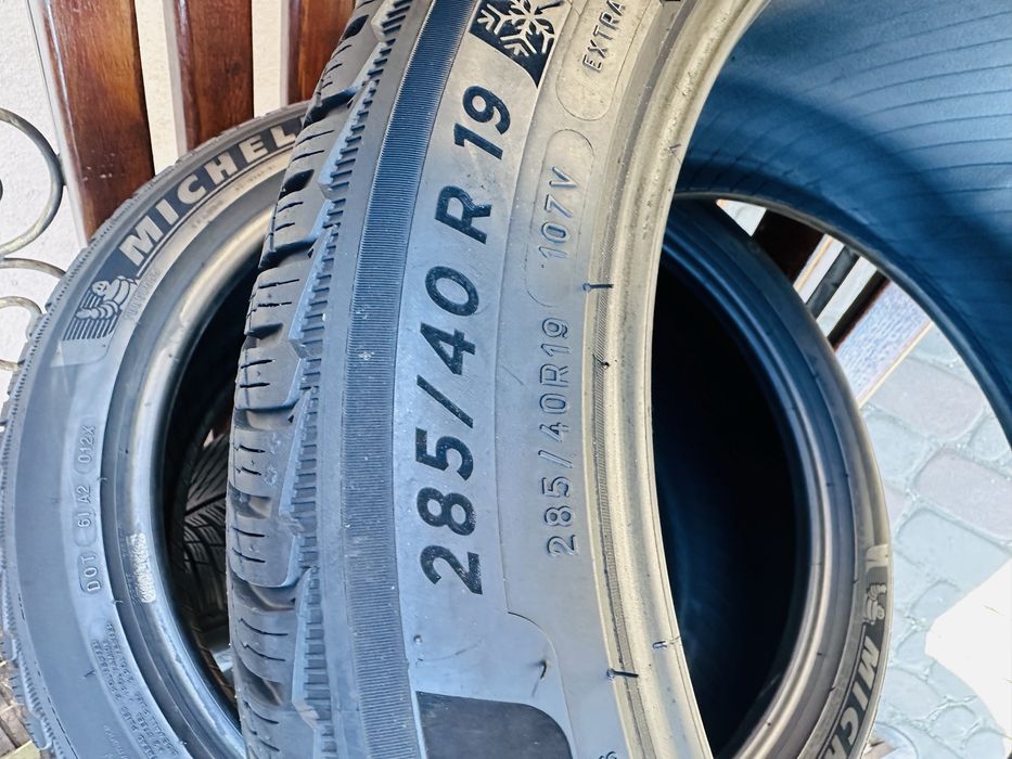 Шини зимові різноширокі 285/40 265/40 R19 (102V) Michelin Pilot Alpin 5